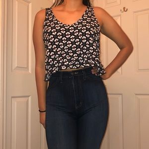 Flowy Crop top ♻️3 FOR $15♻️